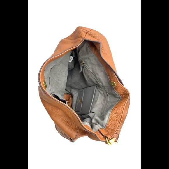 Vince Camuto Shoulder Bag with Tech Attachment Coen Warm Caramel - Picture 3 of 3